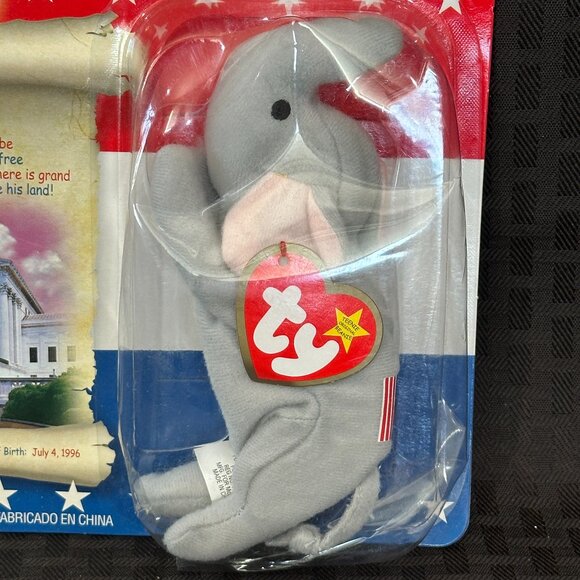 Ty X McDonald's Teenie American Trio Beanie Babies (2000) - Picture 7 of 11